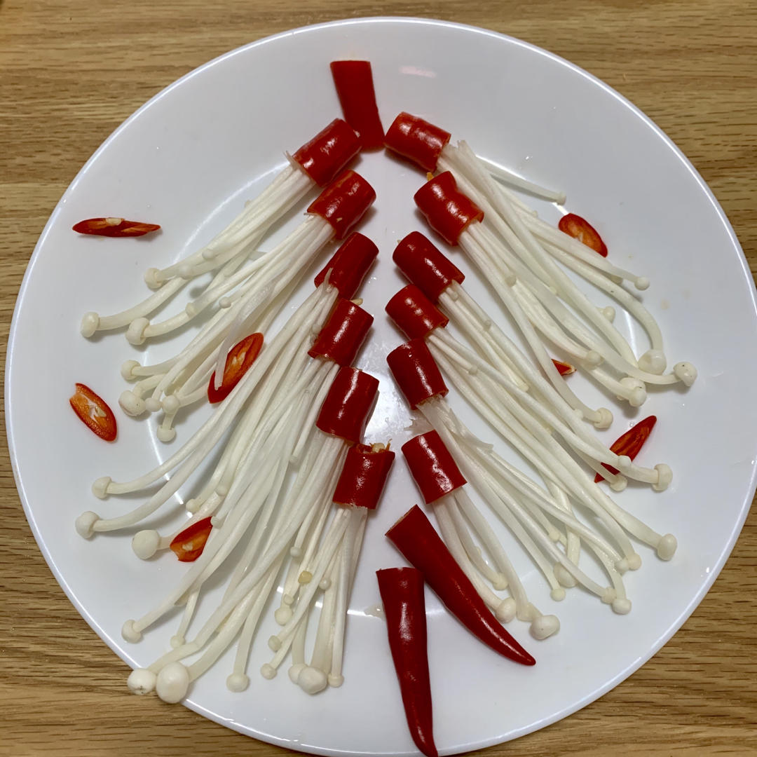 ㊗️新年开运菜🌶炮竹金针菇💥小白零失败