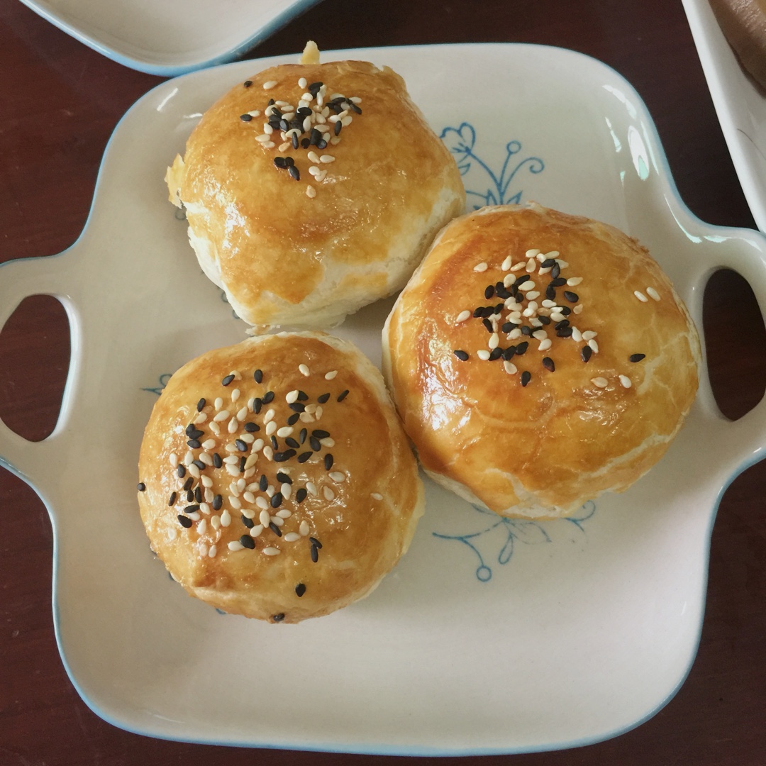 泳式鲜肉榨菜月饼