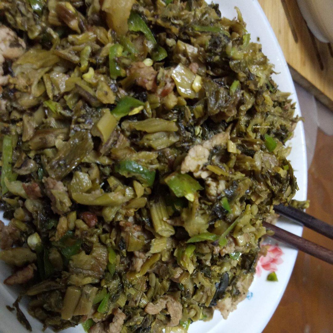 咸菜炒肉