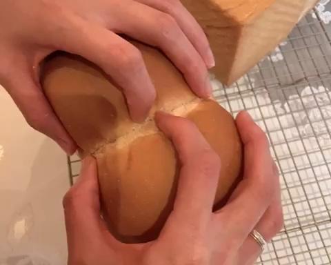 纯奶手撕吐司的做法 步骤1