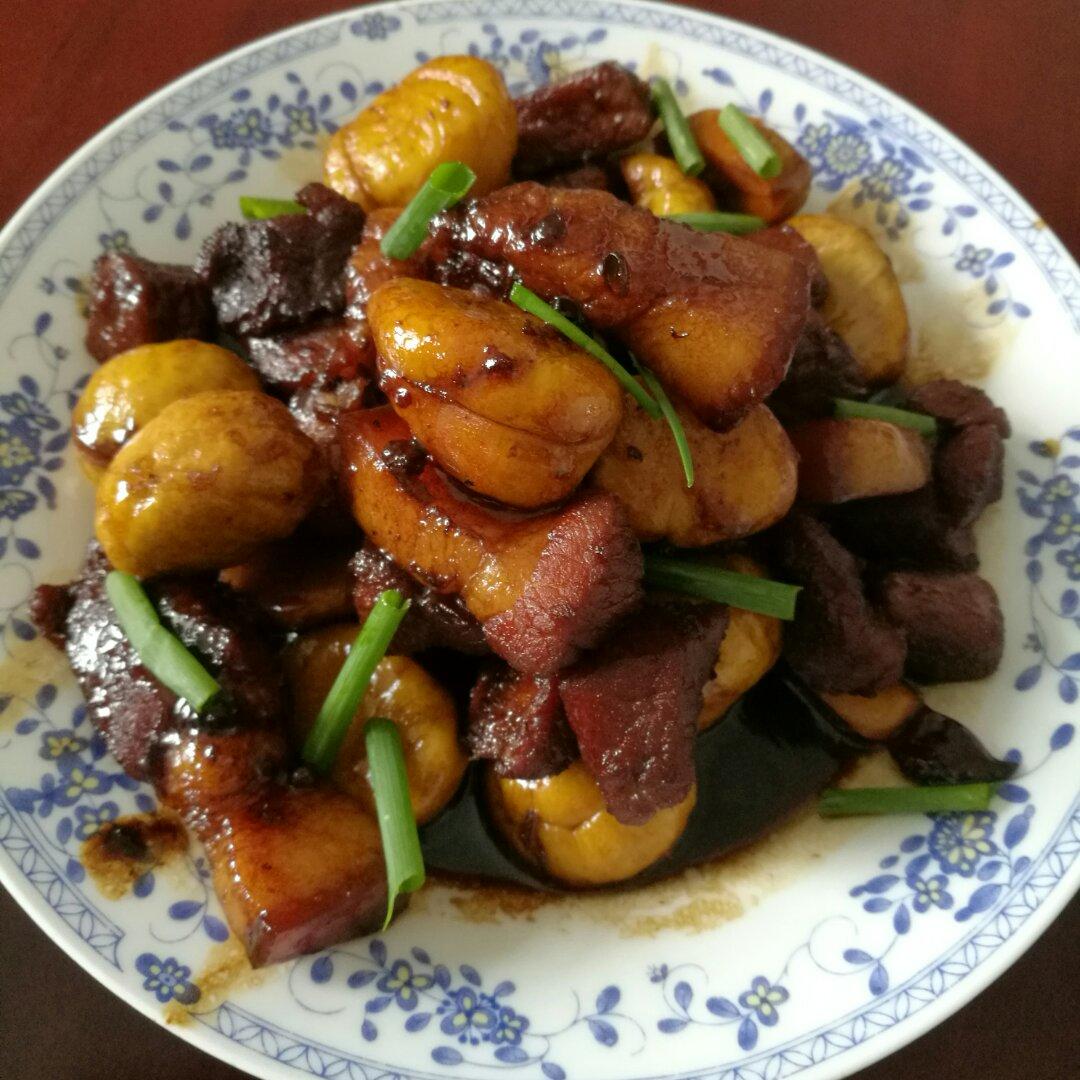 板栗烧肉