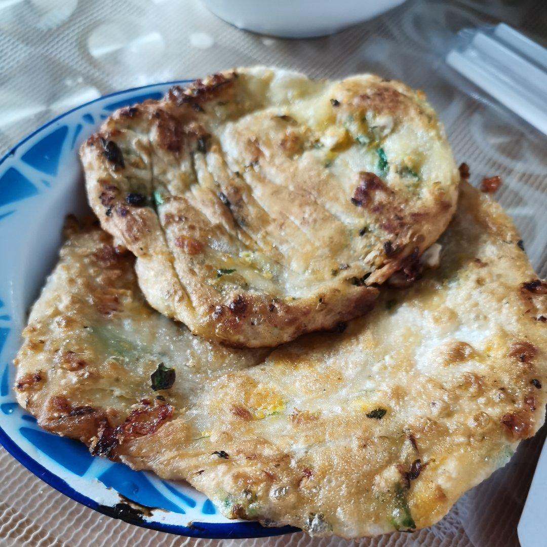 快手懒人版葱油饼❗️㊙️简单易做❗️超级酥脆❗️