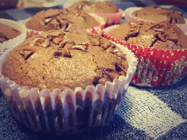 巧克力纸杯蛋糕