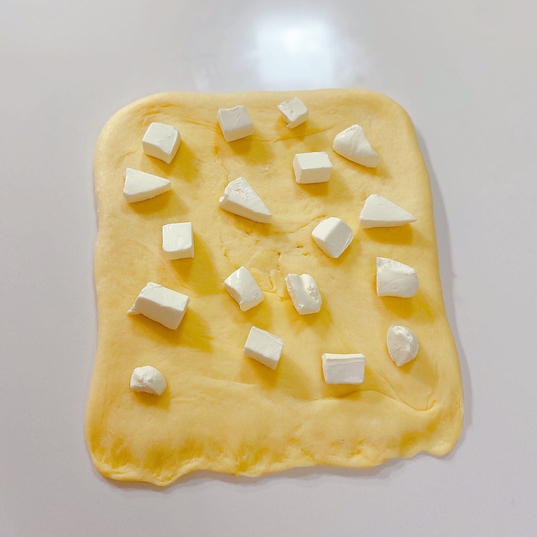 奶油奶酪杏仁吐司的做法 步骤7