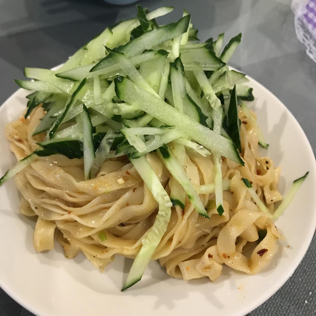 姥姥的爽口凉面！（干拌挂面）