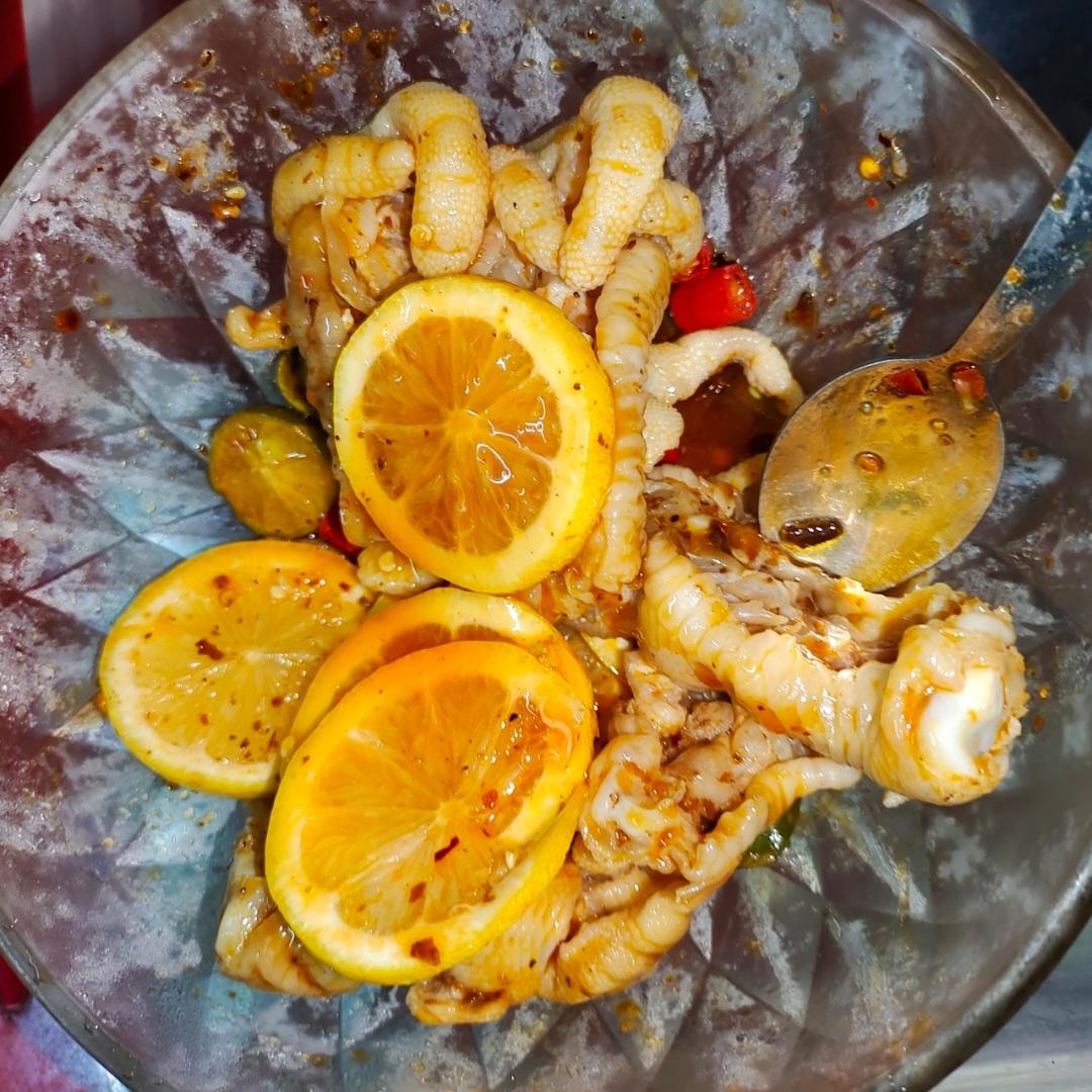 酸辣柠檬脱骨鸡爪🍋🍋🍋Q弹爽口