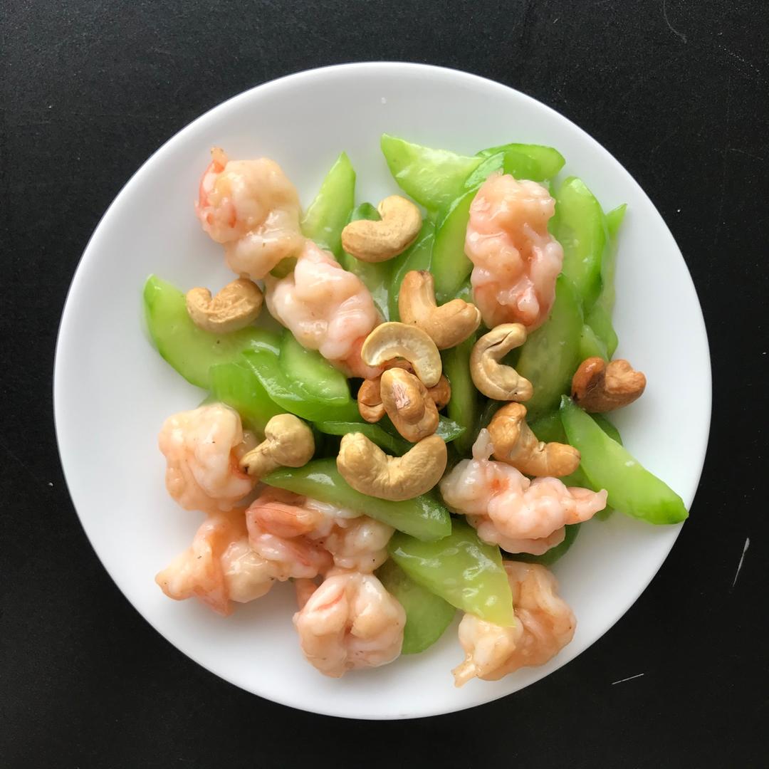 虾仁炒青瓜