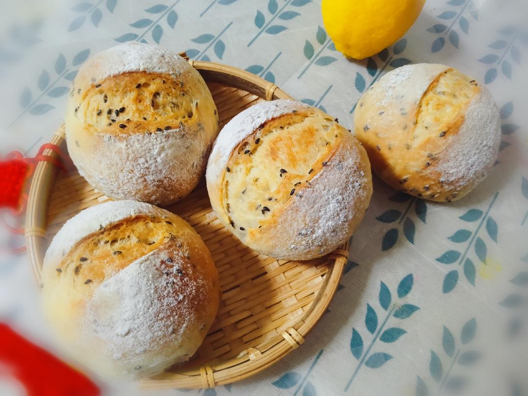 黑芝麻法国球的做法