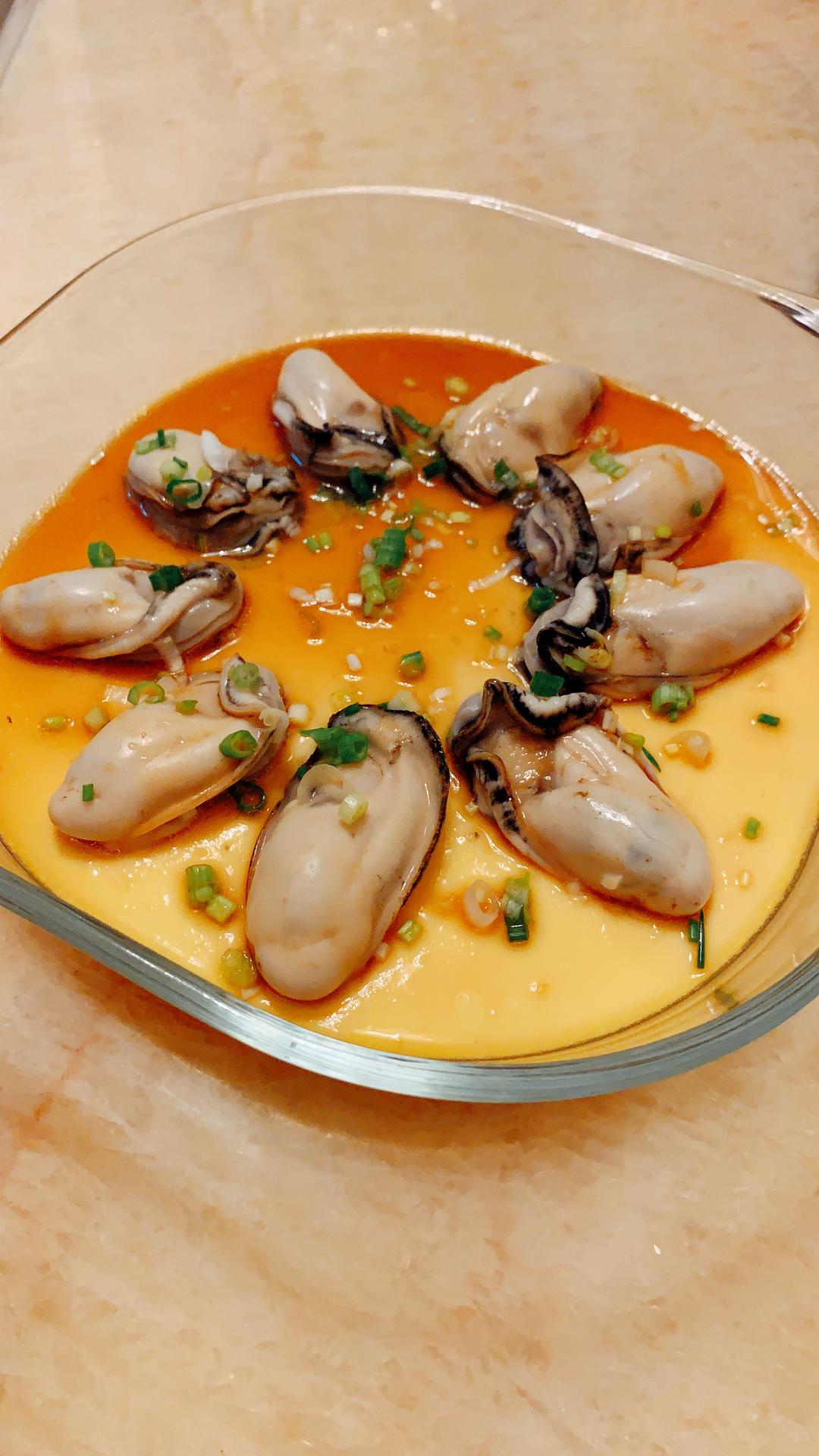 好吃到光盘的水蛋蒸生蚝