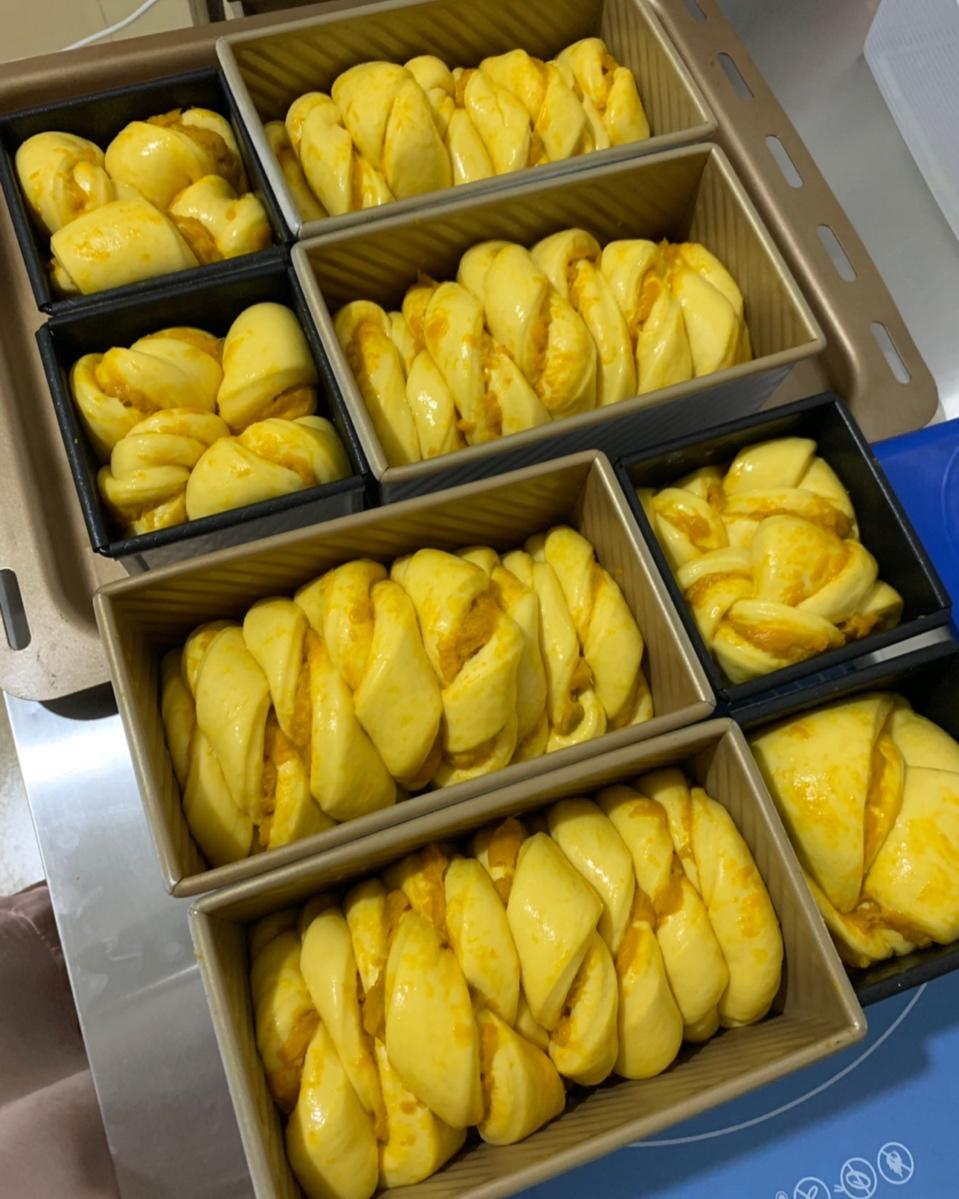 超好吃双倍南瓜吐司