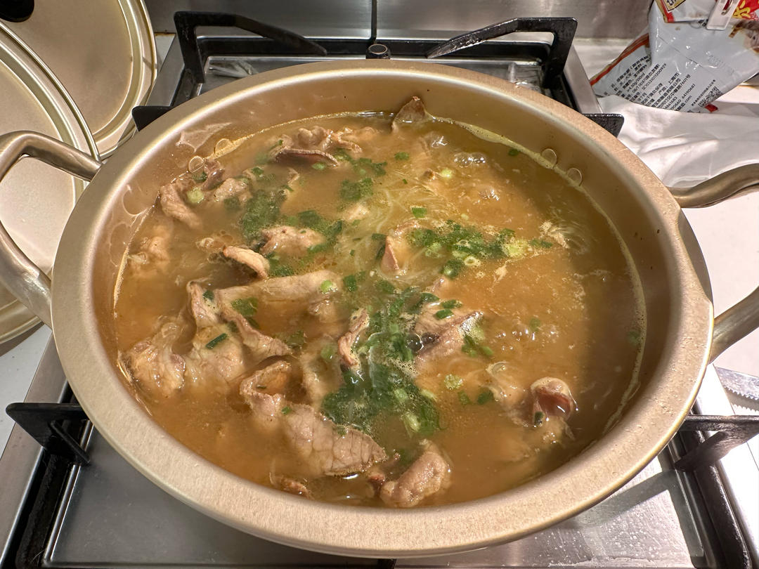 咖喱牛肉粉丝汤