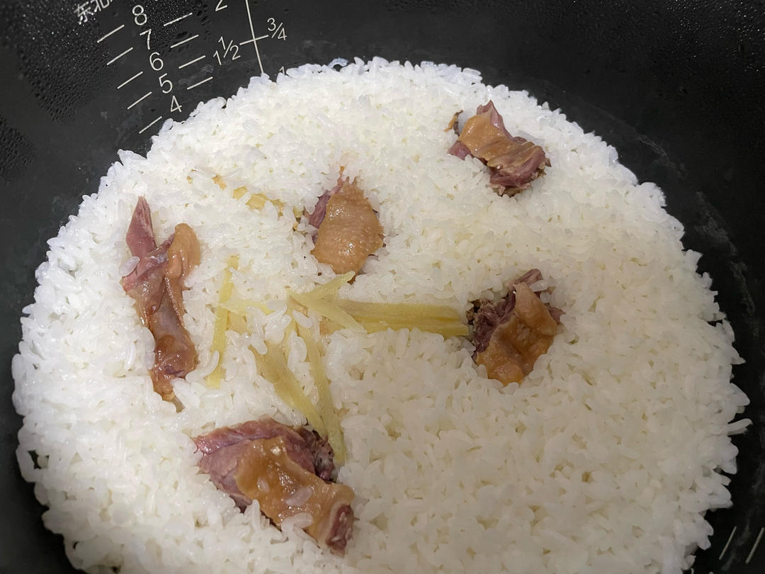 腊鸭饭