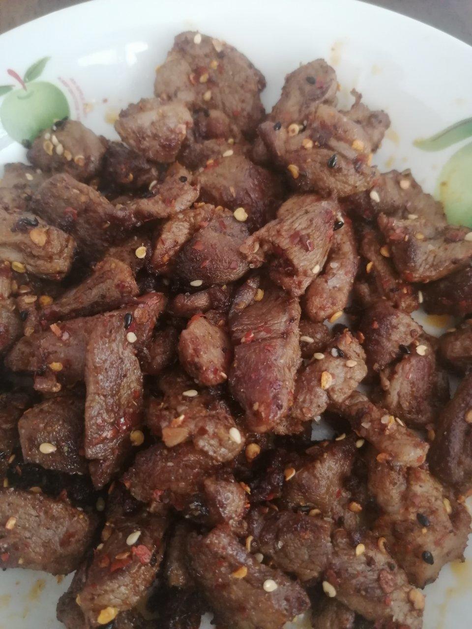 超越羊肉串的孜然爆炒羊肉