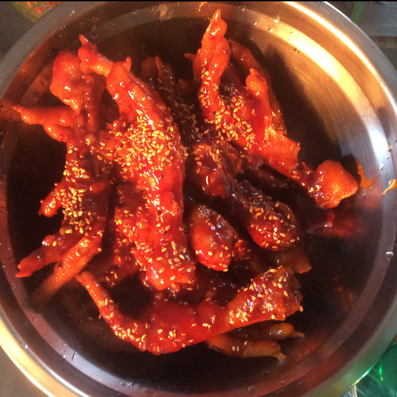 韩式辣鸡爪