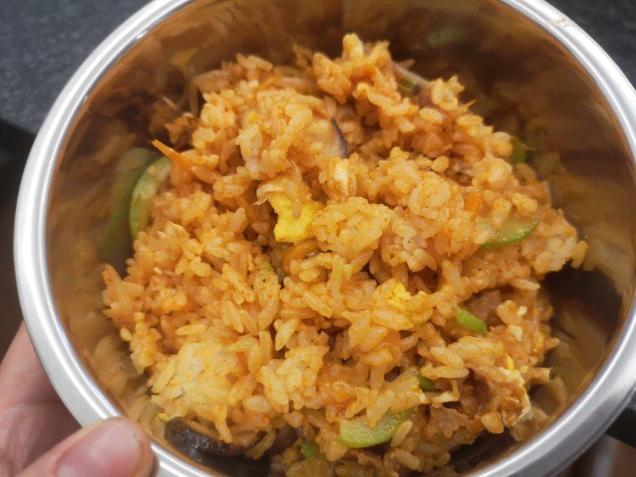 家庭版 简易 石锅/铁锅 韩式拌饭