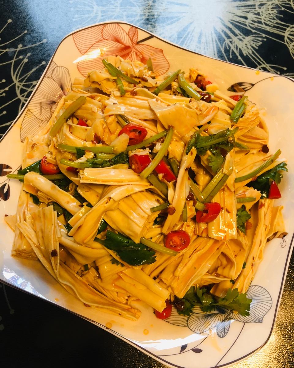 🔥【凉拌腐竹】好吃有诀窍，用这个方法拌，鲜香美味又下饭！