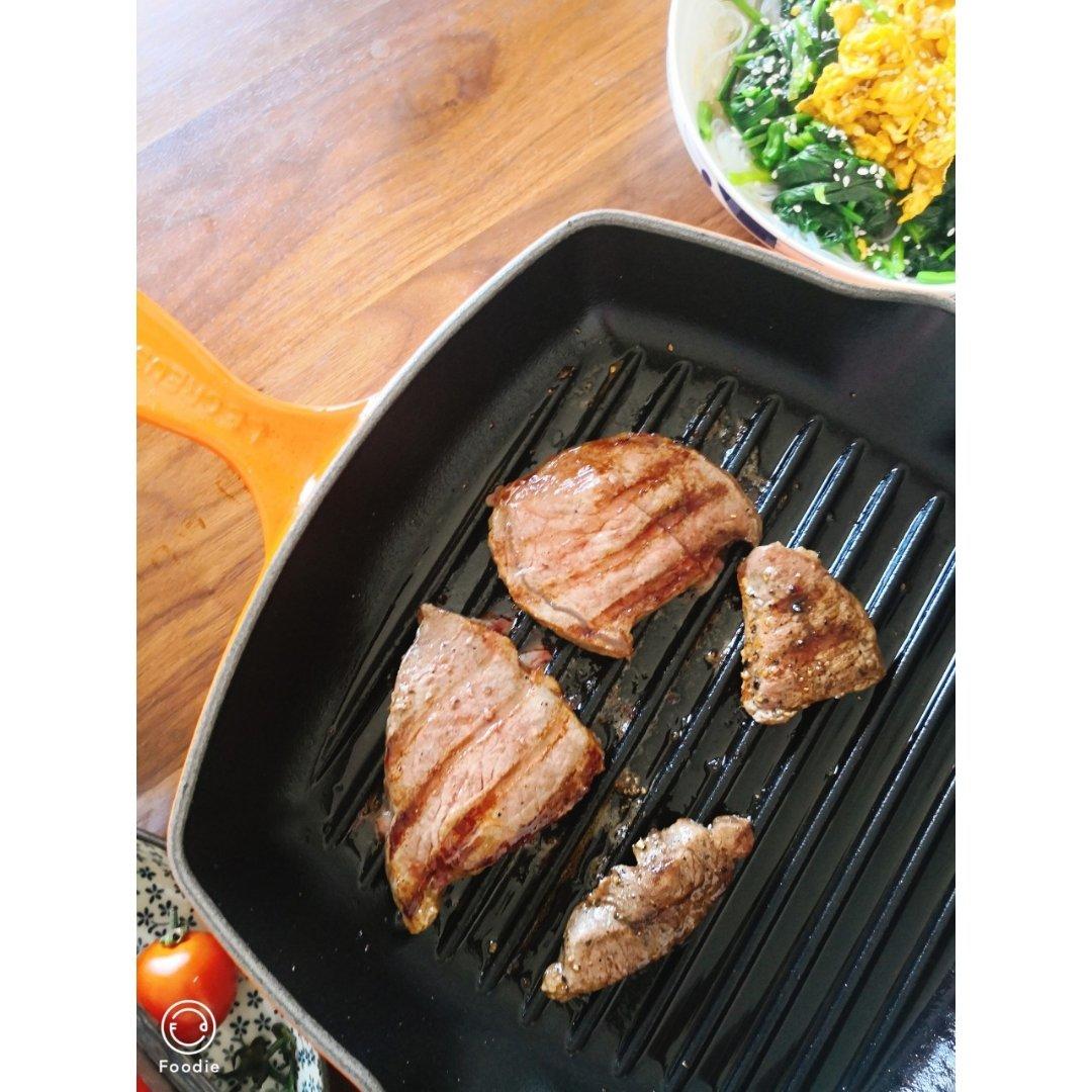 【曼食慢语】西冷牛排配香草黄油
