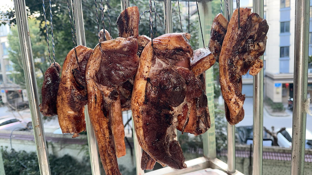 妈妈自制腌咸肉