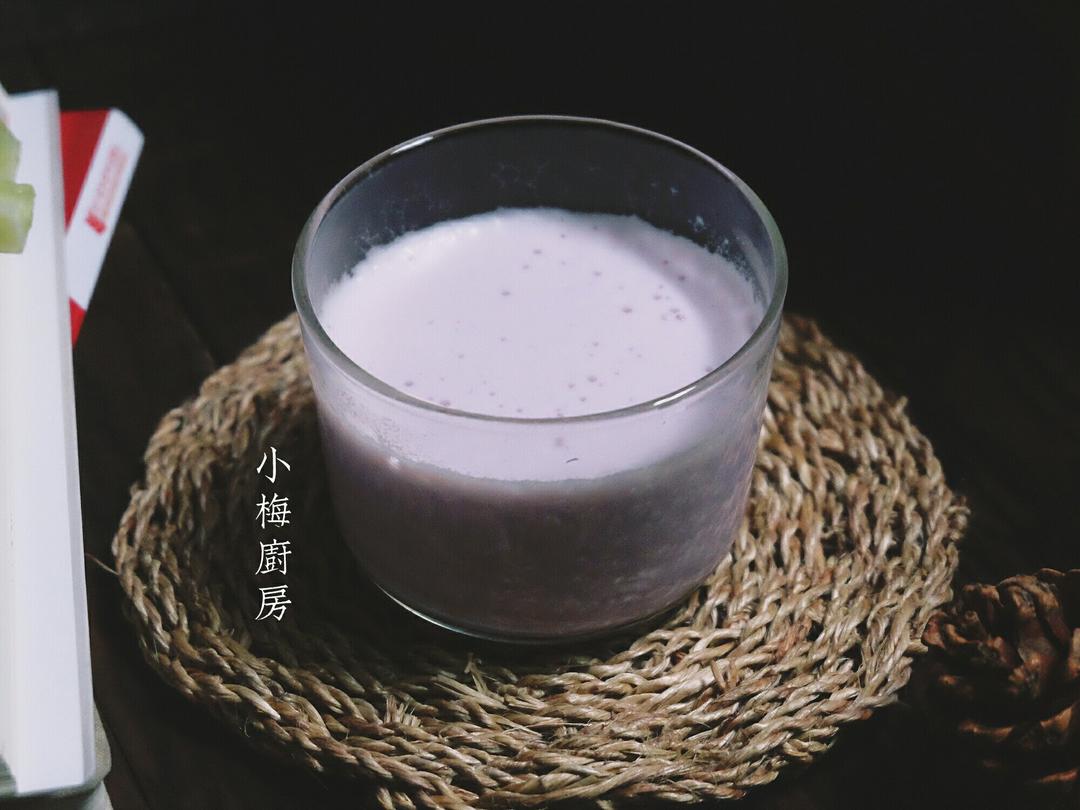 紫薯牛奶饮