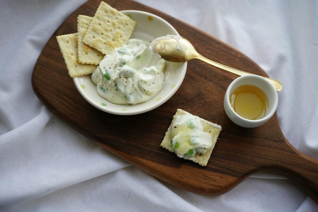 毛豆拌蓝纹奶酪（“孤独的美食家”还原）