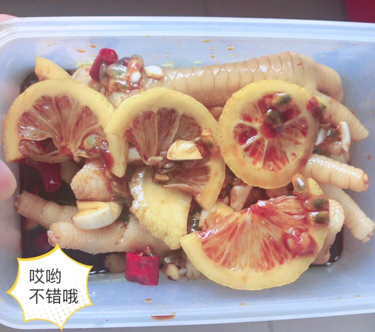 柠檬酸辣凤爪