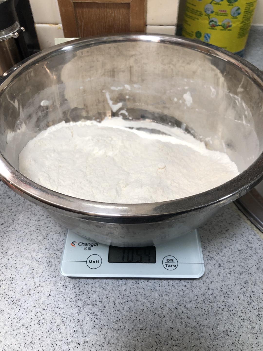 纯奶手撕吐司的做法 步骤1