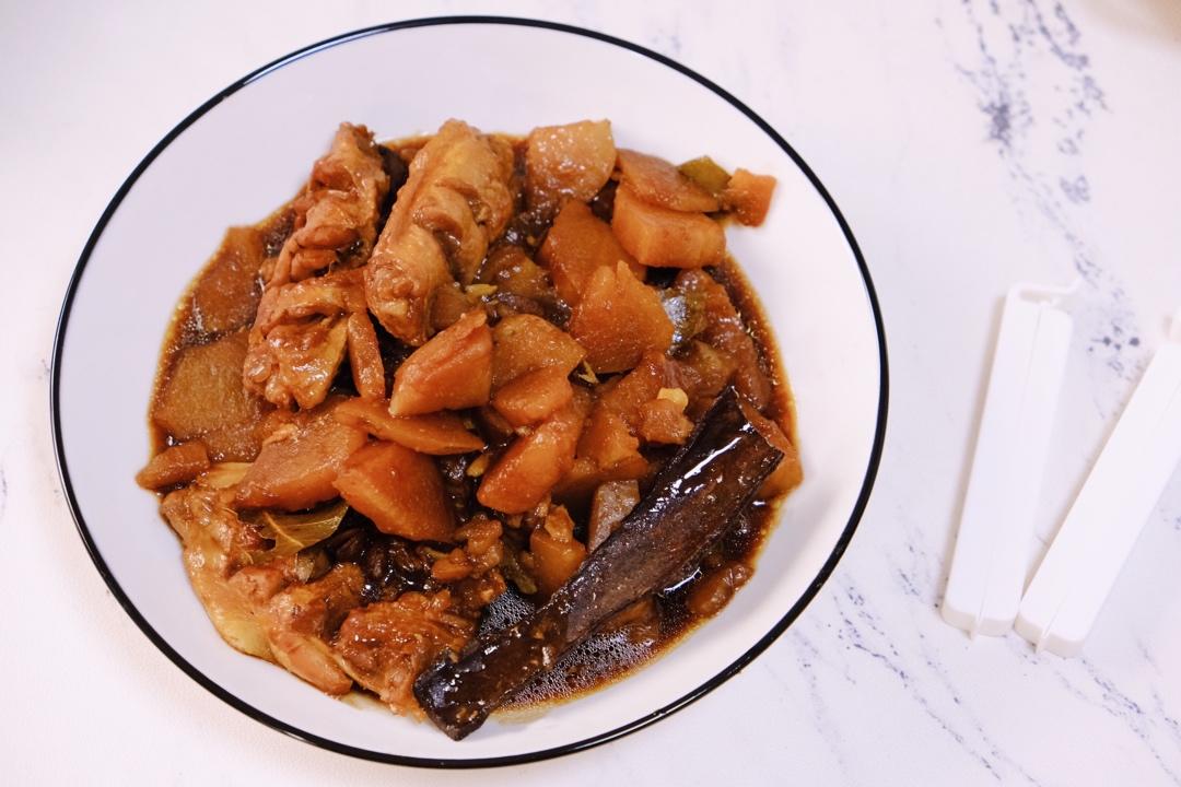 土豆炖鸡翅、翅根、翅中、鸡腿、鸡块…总之可以炖一切（电饭煲版）