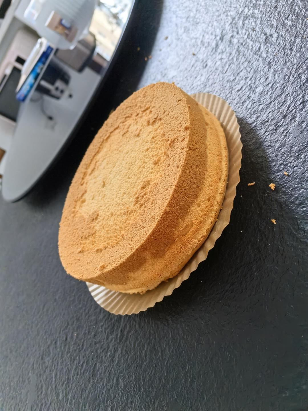 超柔软6寸戚风蛋糕(附8寸配方)零失败 超详细‼️含操作视频