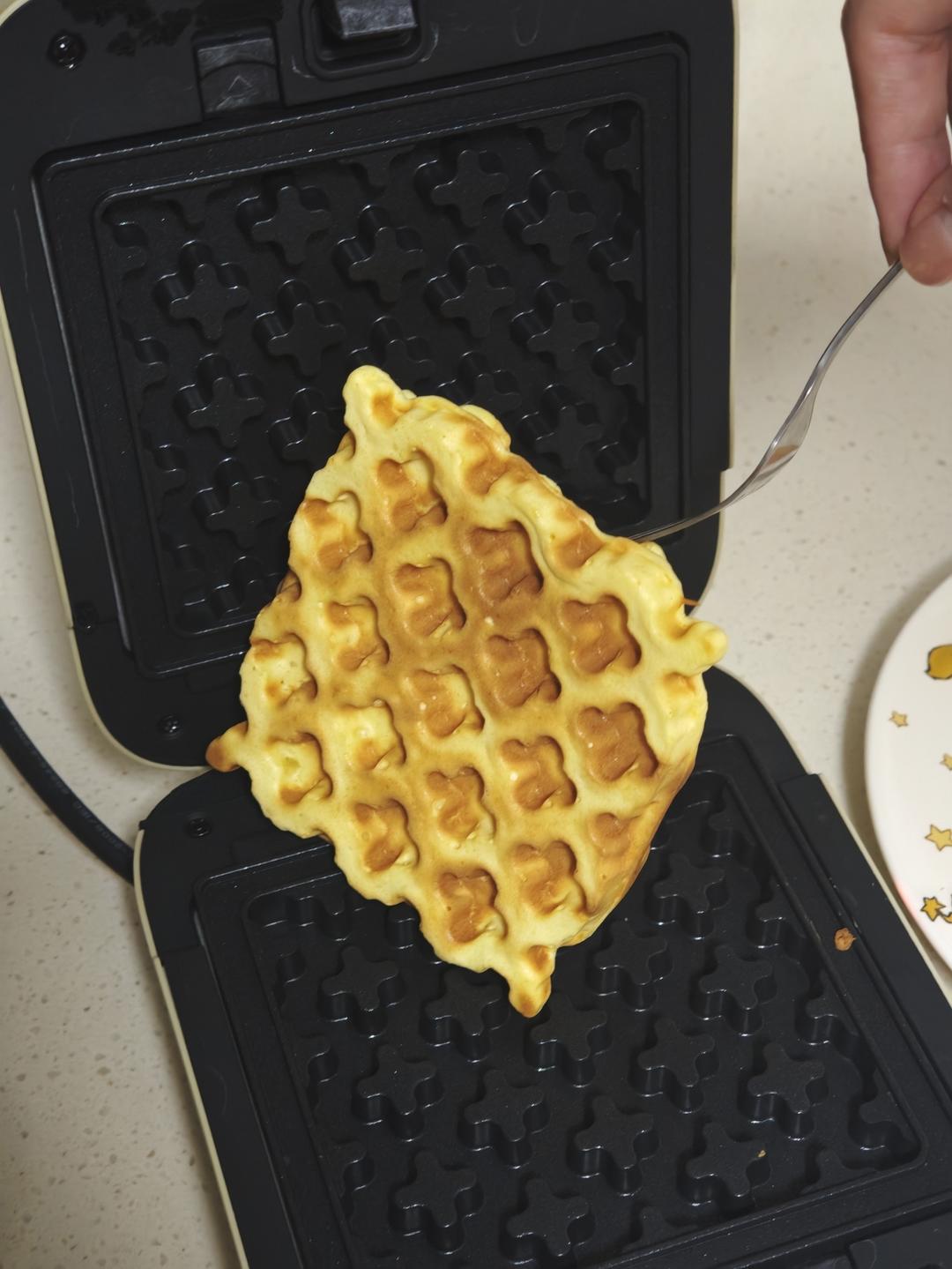 无泡打粉华夫饼(早餐机版)