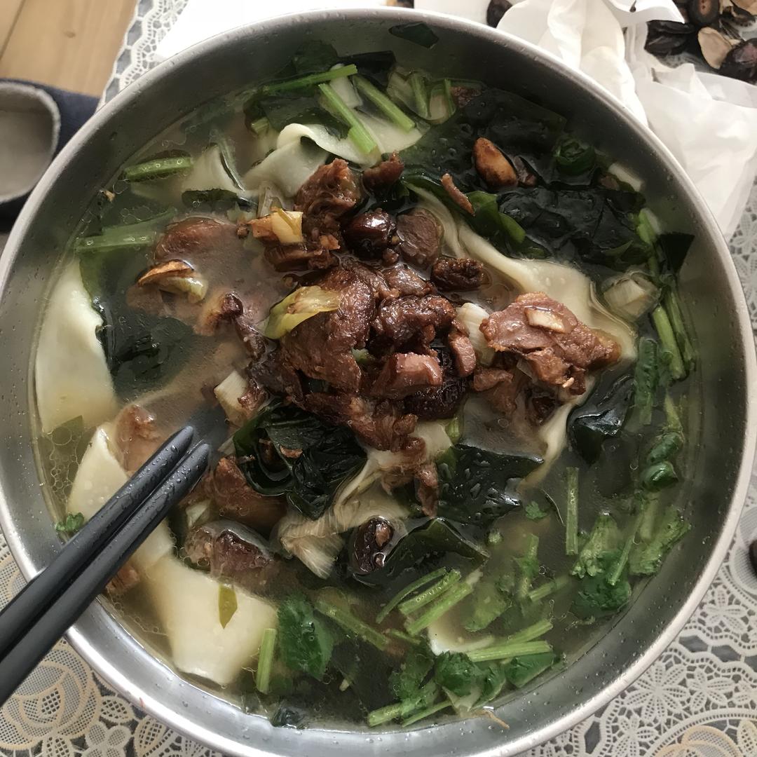 炝羊肉烩面