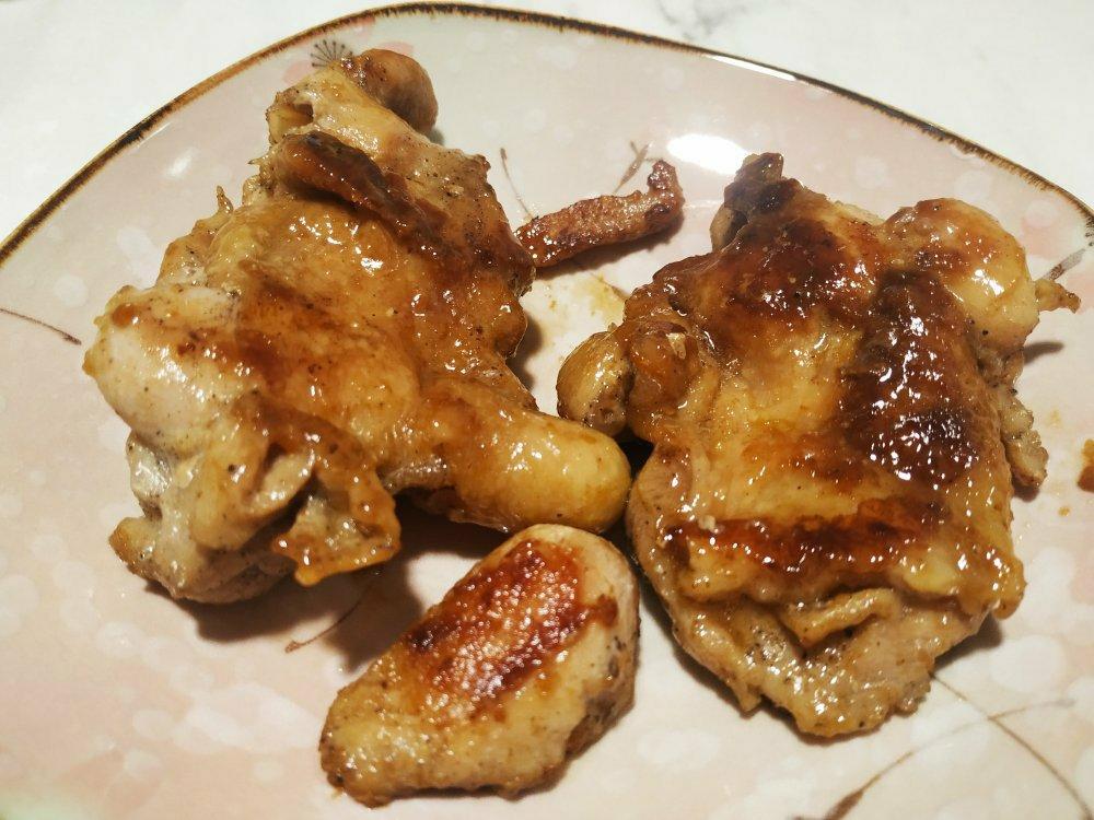 【汐汐家常菜】低脂·香煎葱花小鸡腿（无骨）