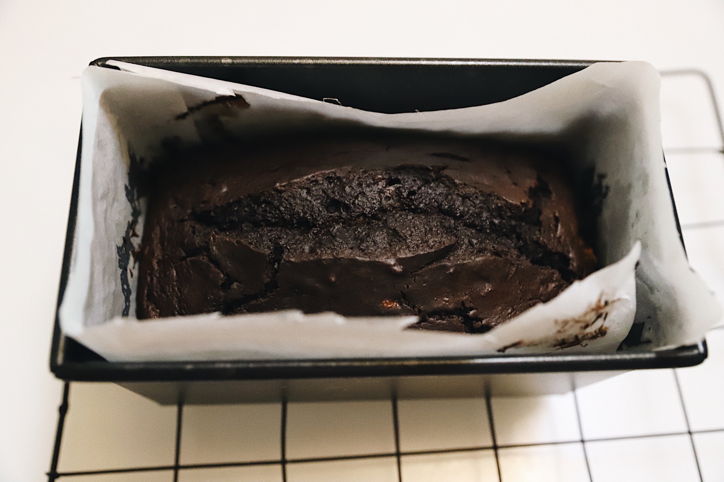巧克力香蕉核桃蛋糕~超简单超美味的做法 步骤10