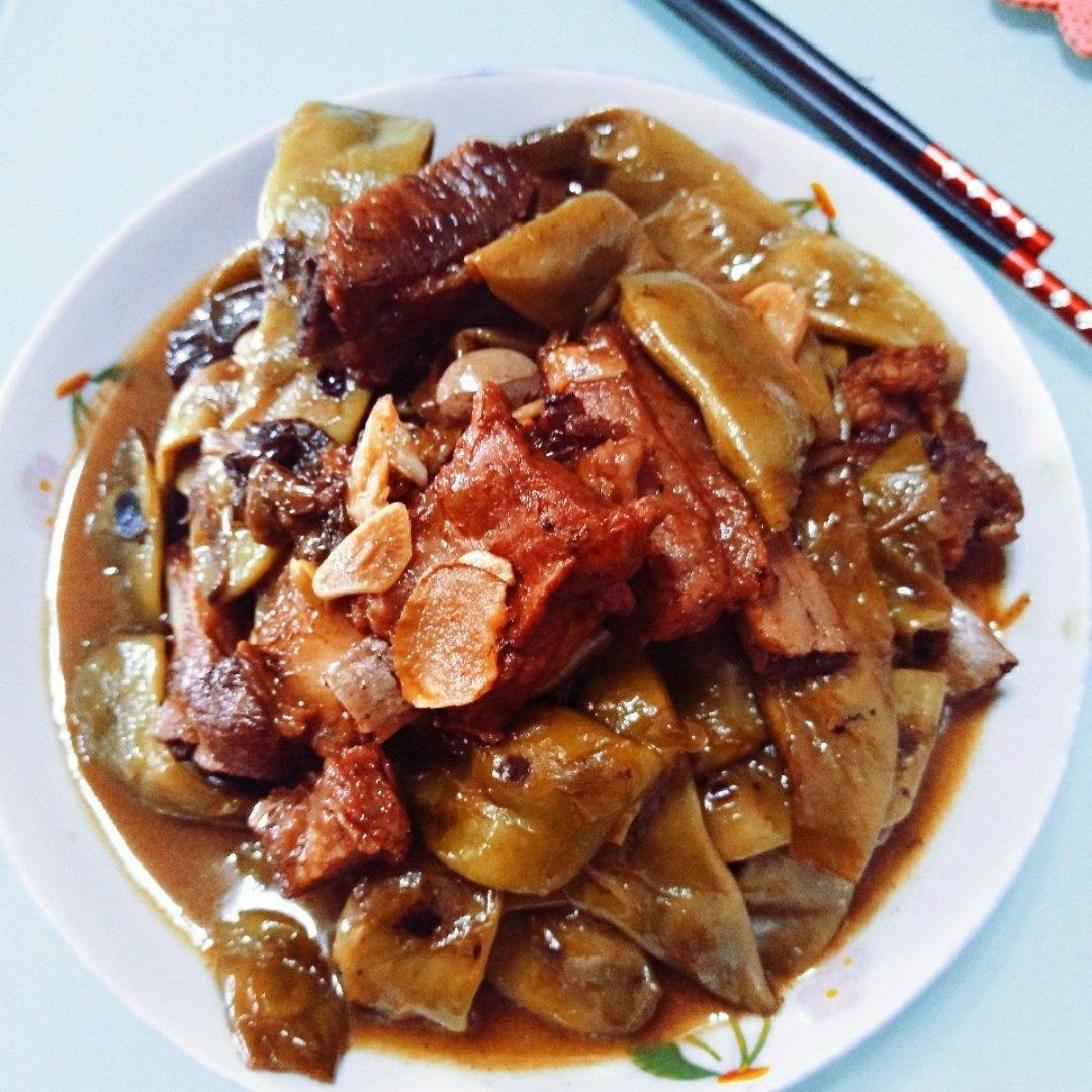 排骨炖豆角
