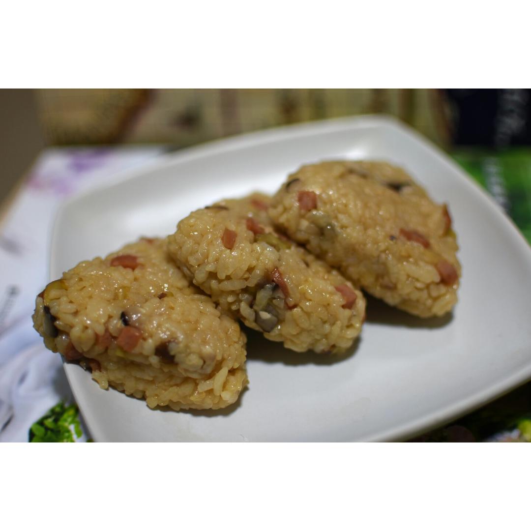 腊肠香菇栗子焖饭