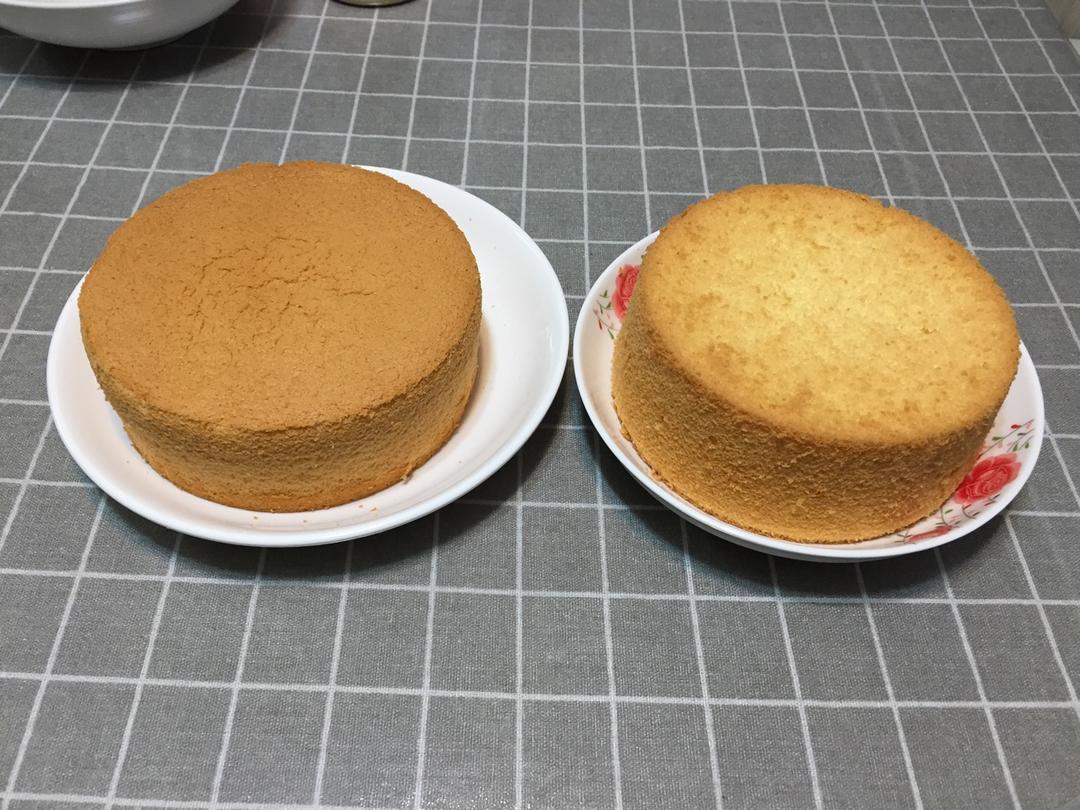 6寸戚风蛋糕（2蛋）