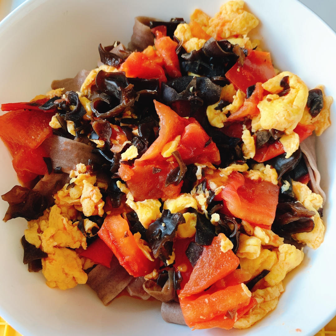 西红柿鸡蛋打卤面