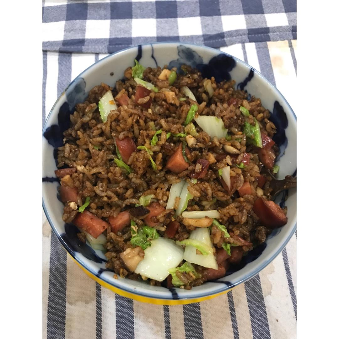 酱油炒饭(超级简单)