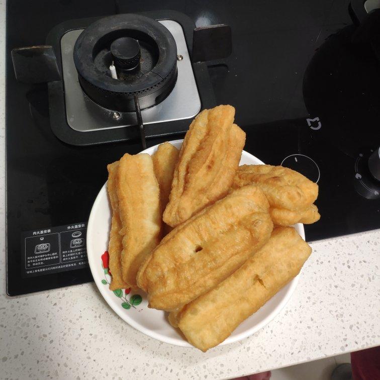 快手早餐～自制油条（酵母版，不含泡打粉、膨松剂）