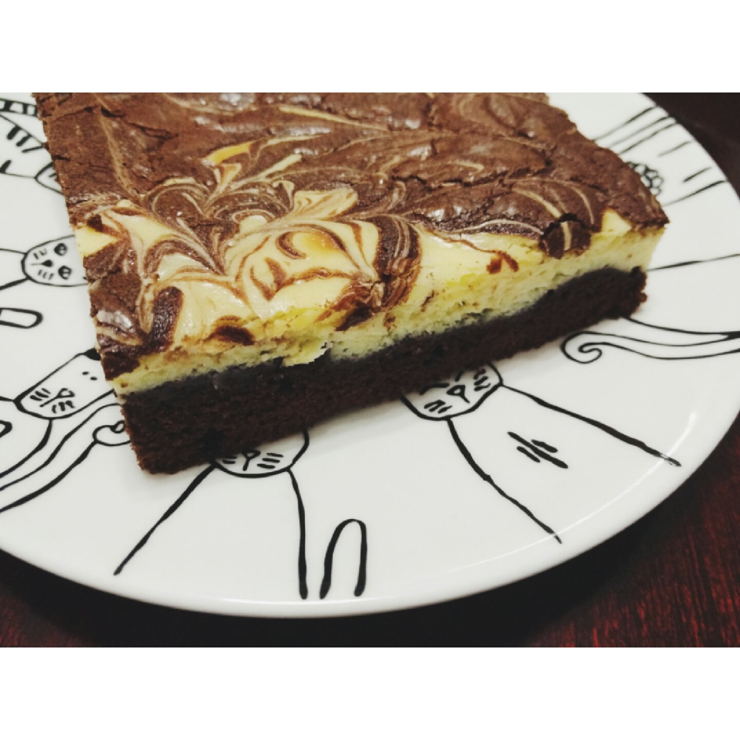 芝士布朗尼蛋糕 Cream Cheese Brownie