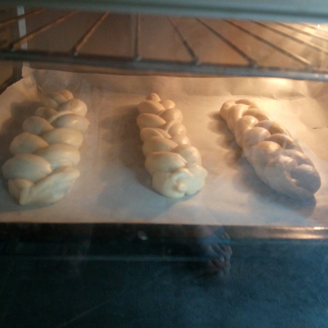 酸奶辫子面包（一次发酵）