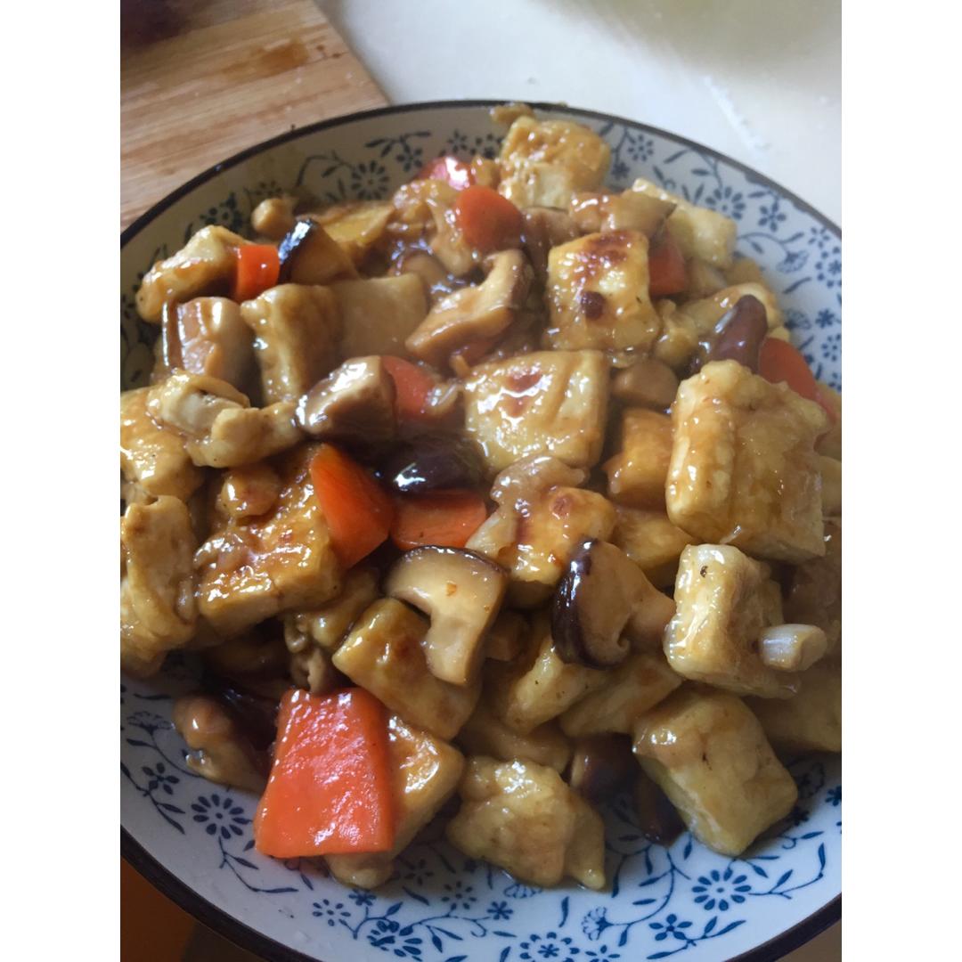 外焦里嫩好吃无比的——焦溜豆腐
