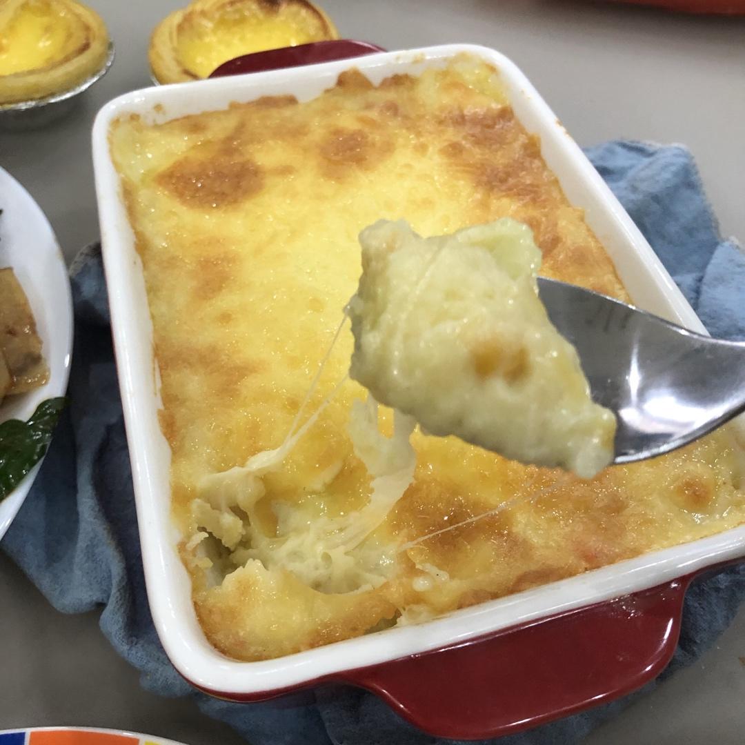 芝士焗土豆泥好吃的要命