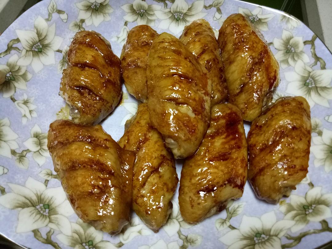 烤箱版蜜汁烤翅