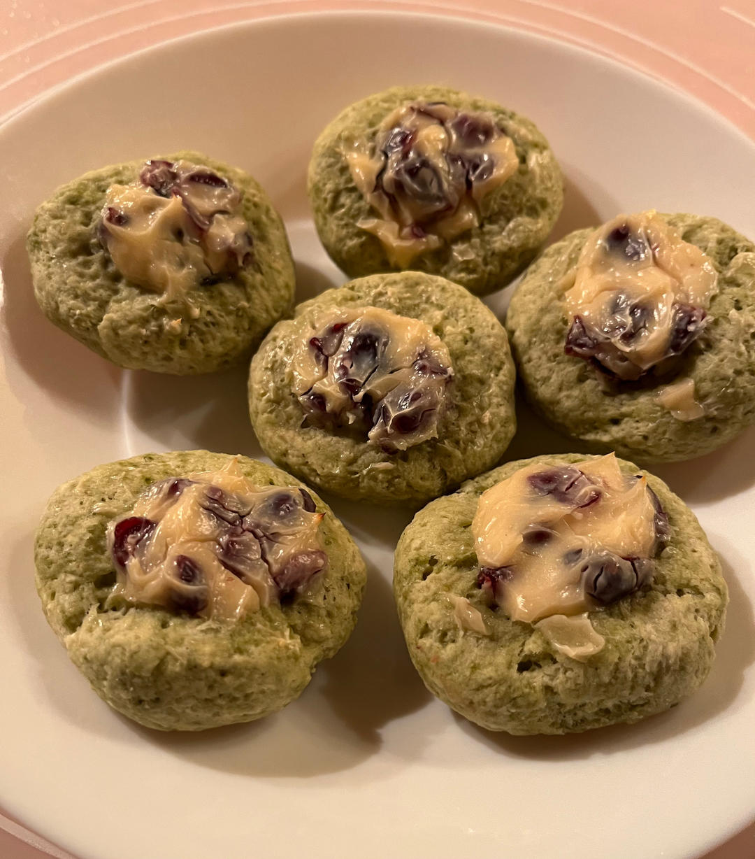 网红抹茶司康
