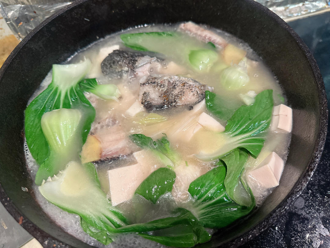 黑鱼豆腐汤