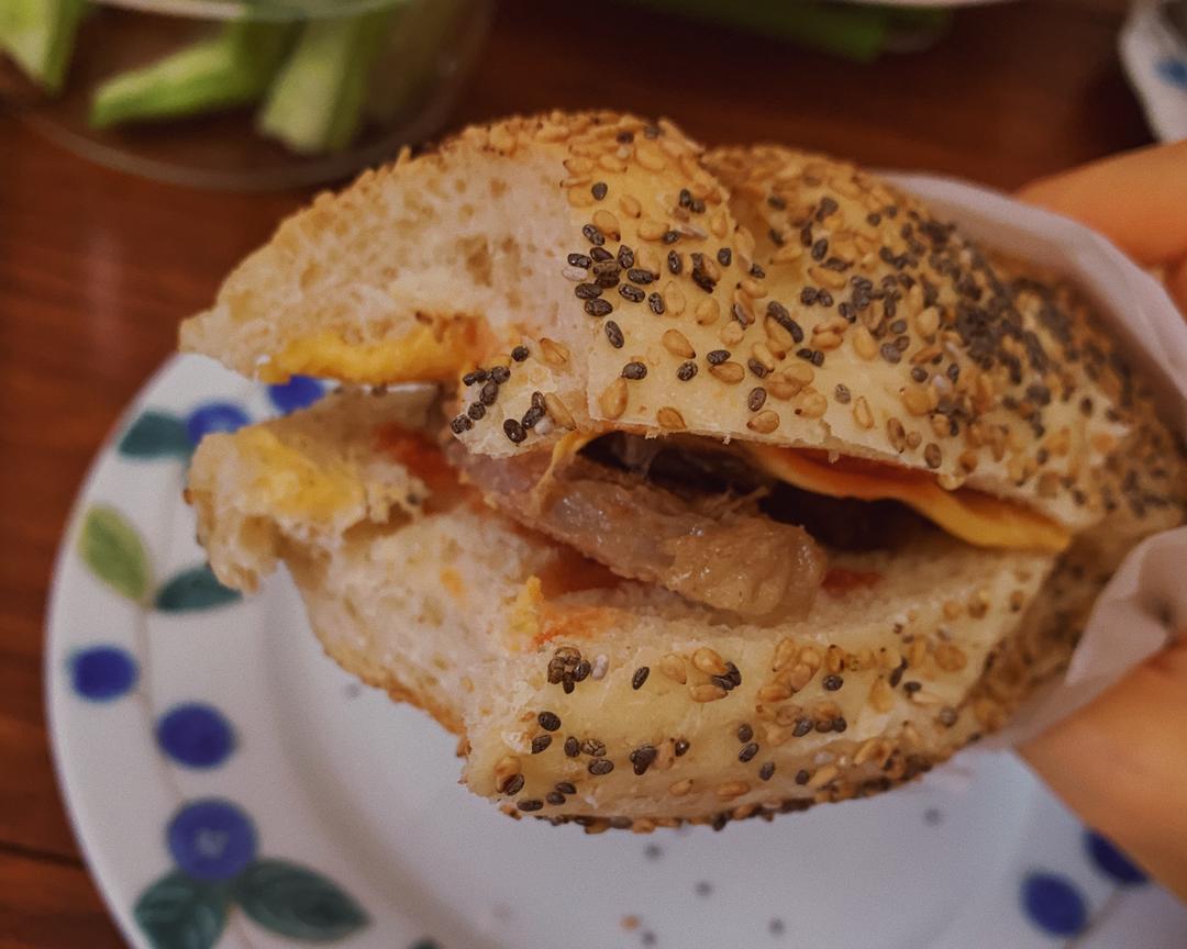 纯奶手撕吐司的做法 步骤1