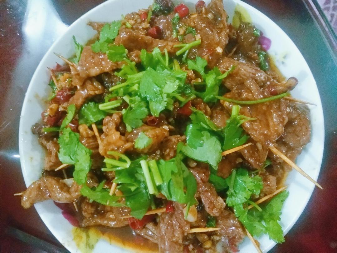 牙签牛肉 道地湖南味