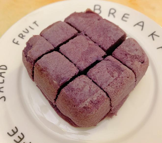 紫薯山药糕(宝宝辅食)的做法