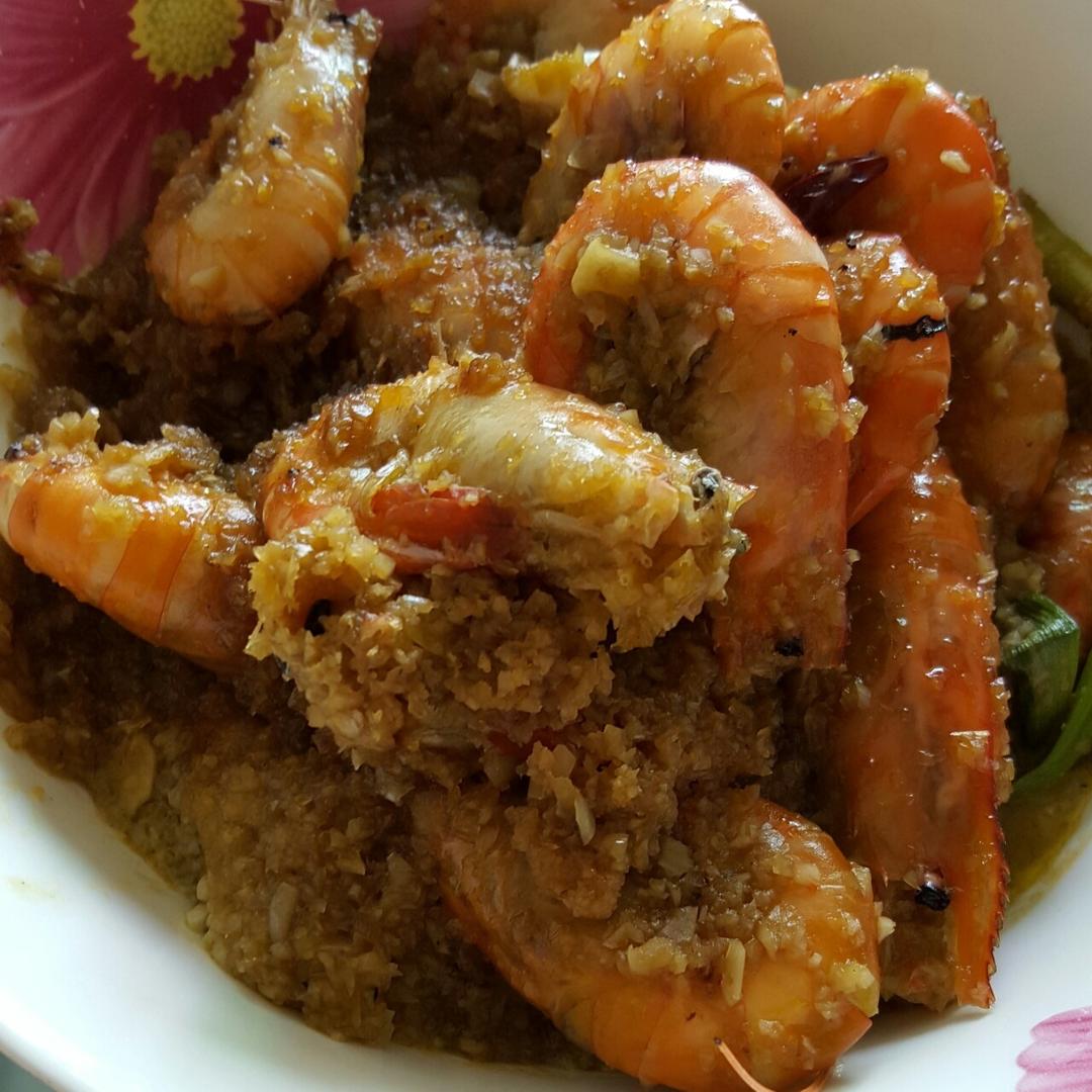蒜泥大虾