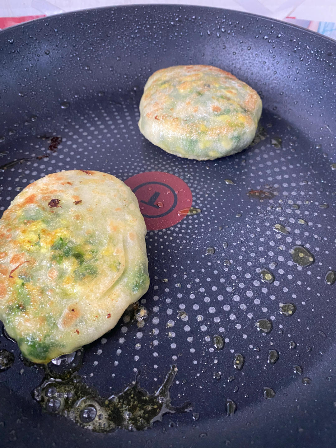 韭菜鸡蛋馅饼